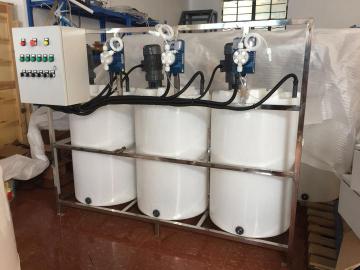 三桶三泵三攪拌