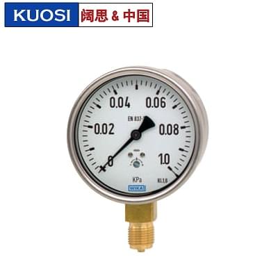 膜盒式壓力表612.20.63/612.20.100/612.20.160 不銹鋼壓力表