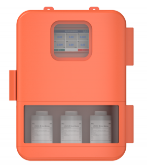 該設(shè)備是一款利用比色實(shí)驗(yàn)方法來自動(dòng)確定水質(zhì)硬度的在線分析儀。通過蠕動(dòng)泵把試劑加入到水樣中，發(fā) 生顏色反應(yīng)。儀器通過評(píng)估出顏色的強(qiáng)度或者確定出顏色在哪個(gè)值發(fā)生變化來計(jì)算出水質(zhì)硬度的濃度。儀器的 測(cè)量范圍取決于試劑類型。